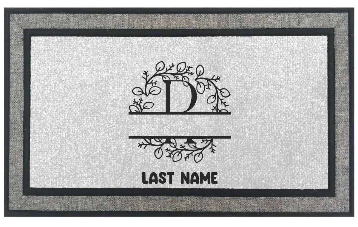 Monogram Doormat 30x18 - kustomizables