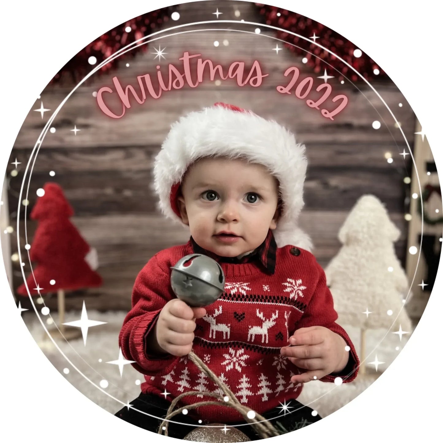 Personalized Photo Ornament - kustomizables