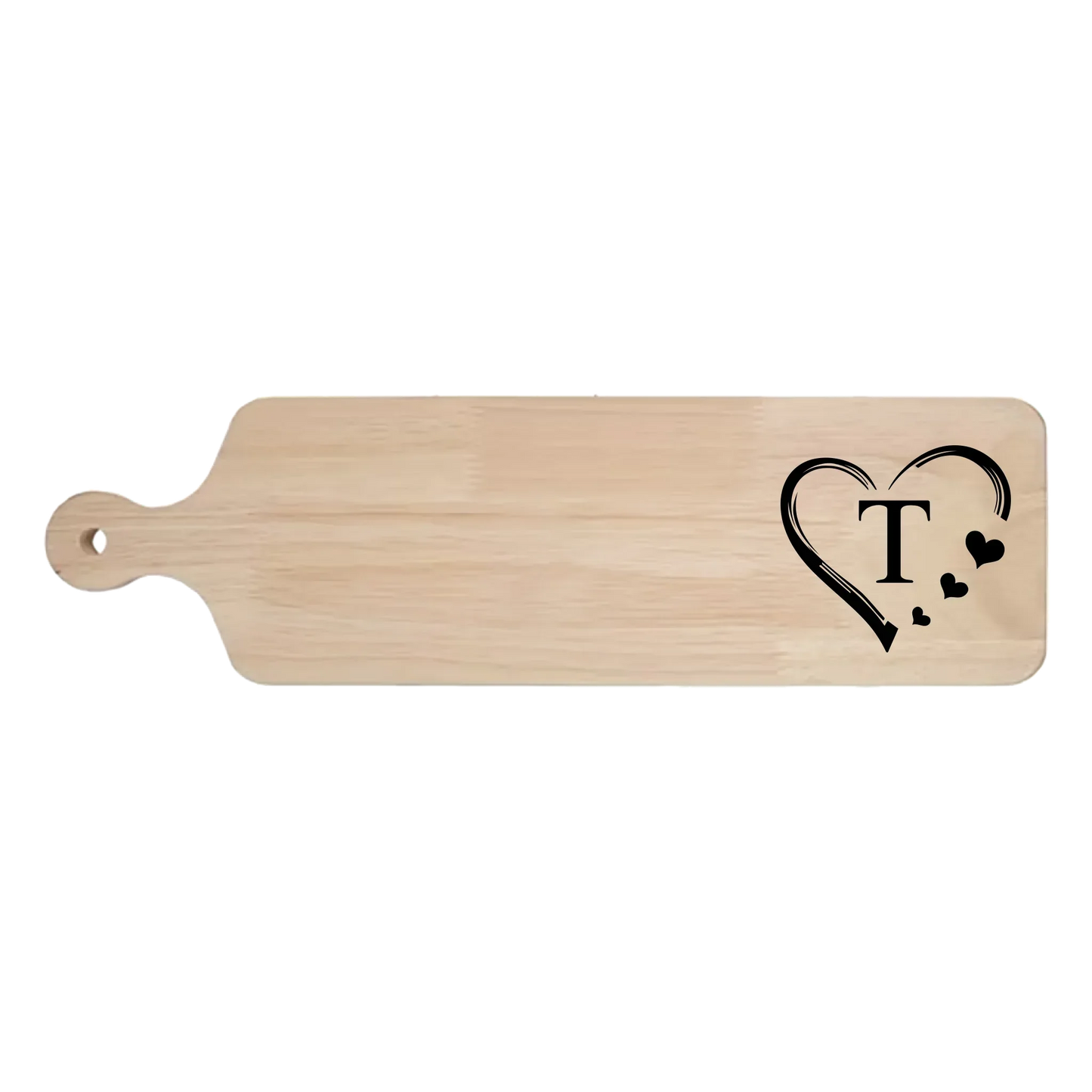 Personalized Rectangle Serving Board with Handle - kustomizables