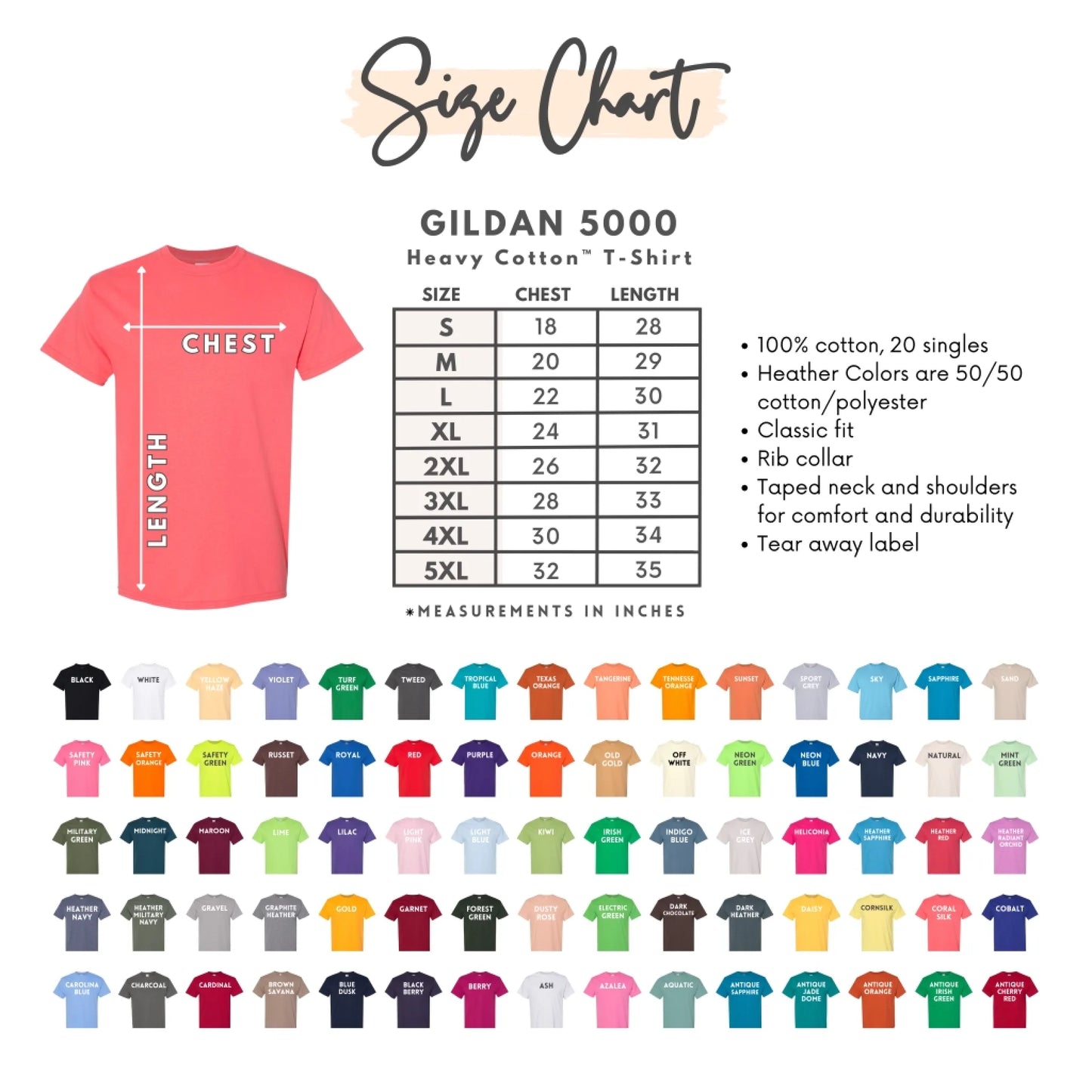 GILDAN 5000