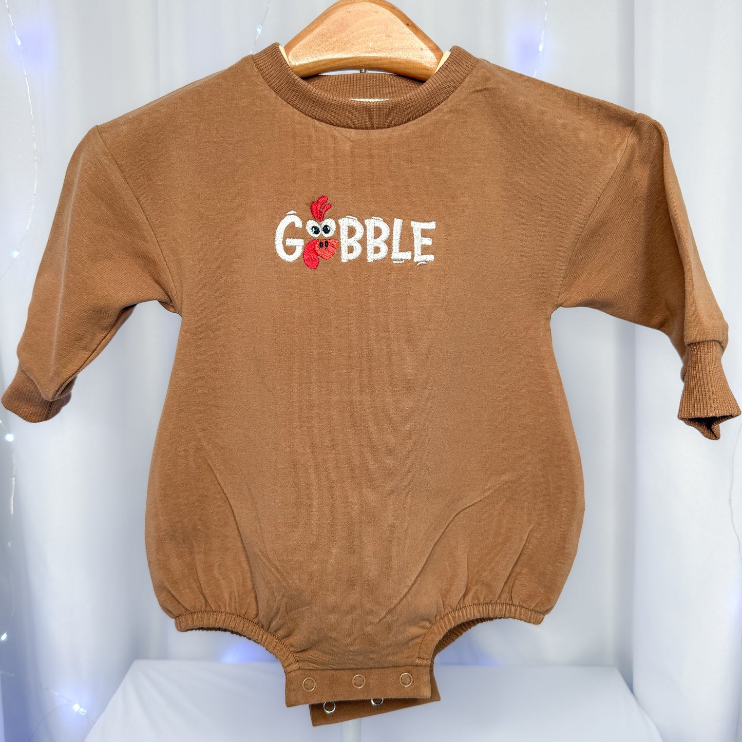 Baby Gobble Embroidered Apparel