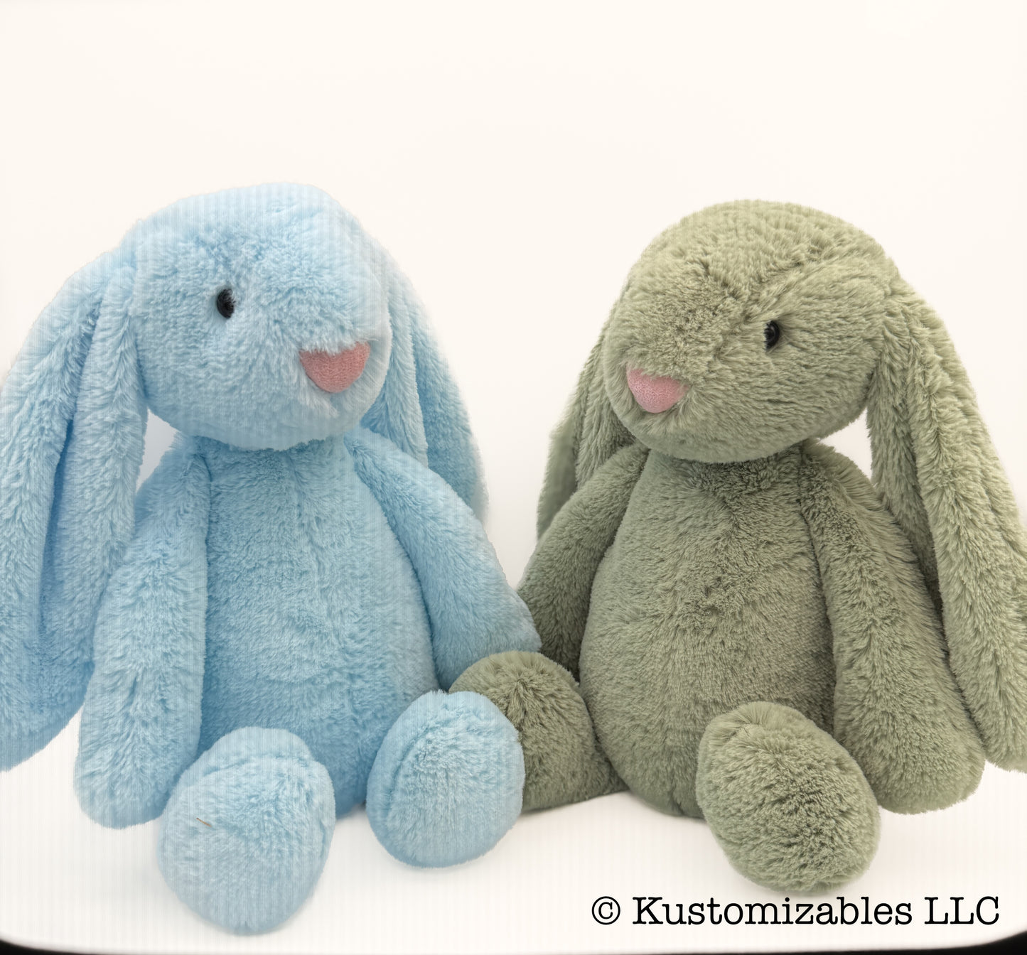 Personalized Easter Bunnies | Embroidered
