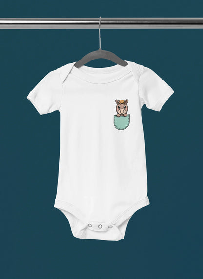 Pocketful of Farm Friends Baby Onesies - kustomizables
