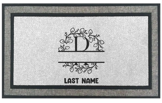 Monogram Doormat 30x18 - kustomizables