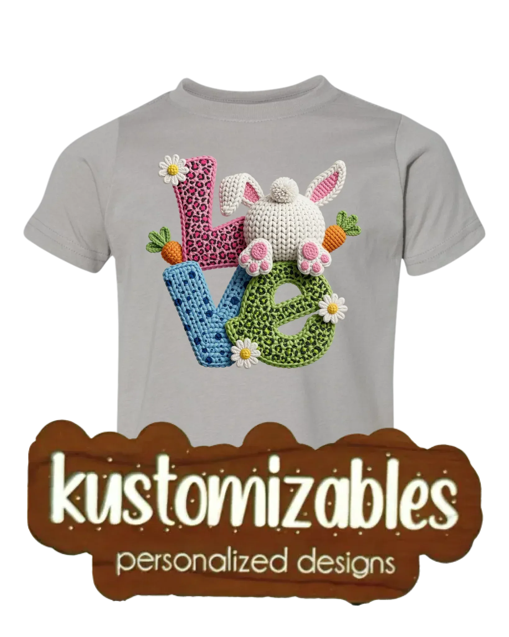 Easter Toddler Tee - DTF - kustomizables