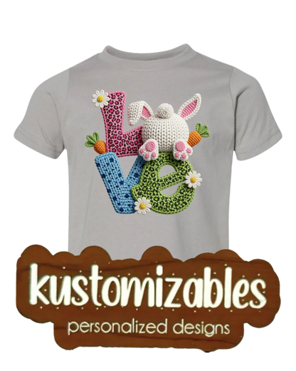 Easter Toddler Tee - DTF - kustomizables
