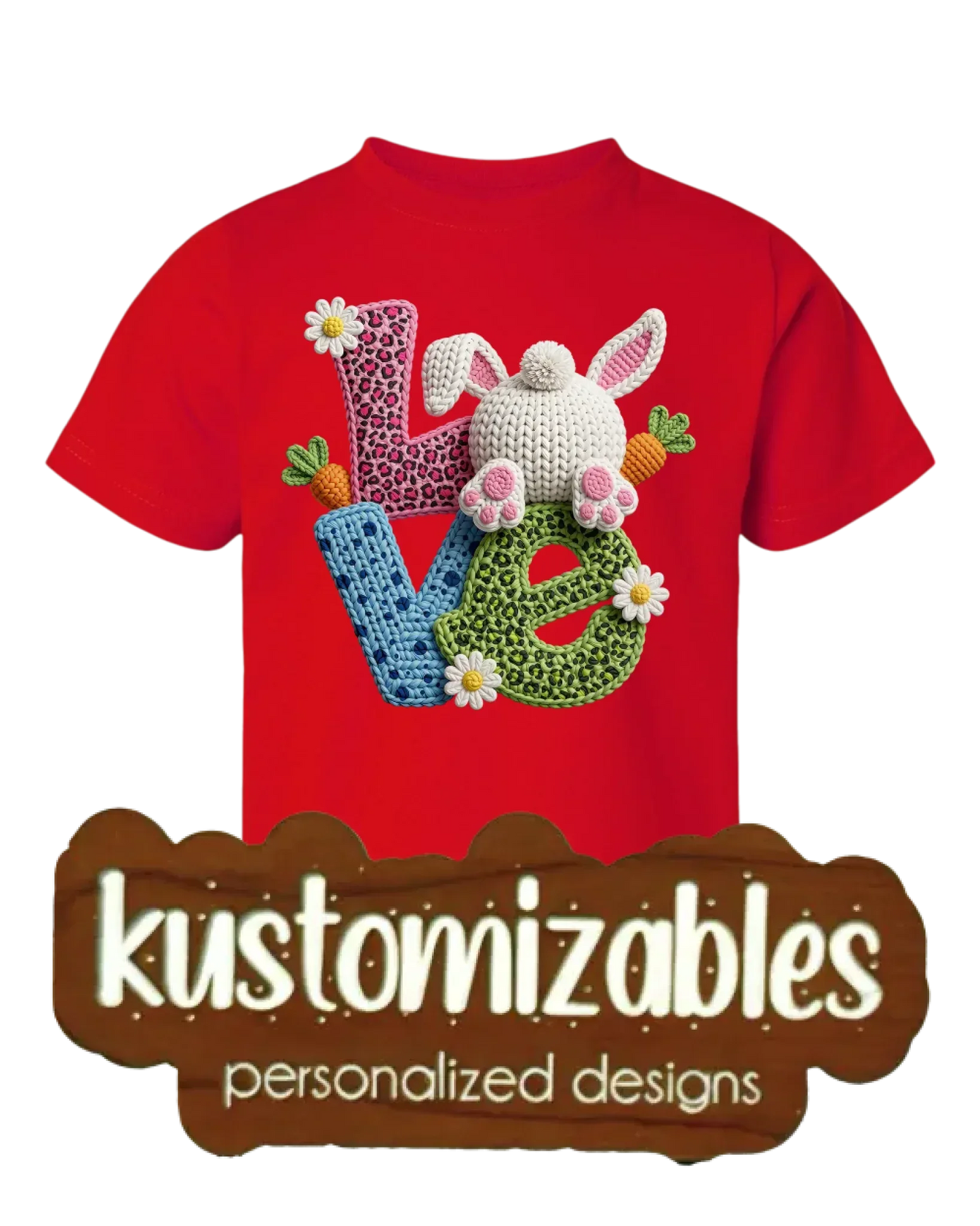 Easter Toddler Tee - DTF - kustomizables