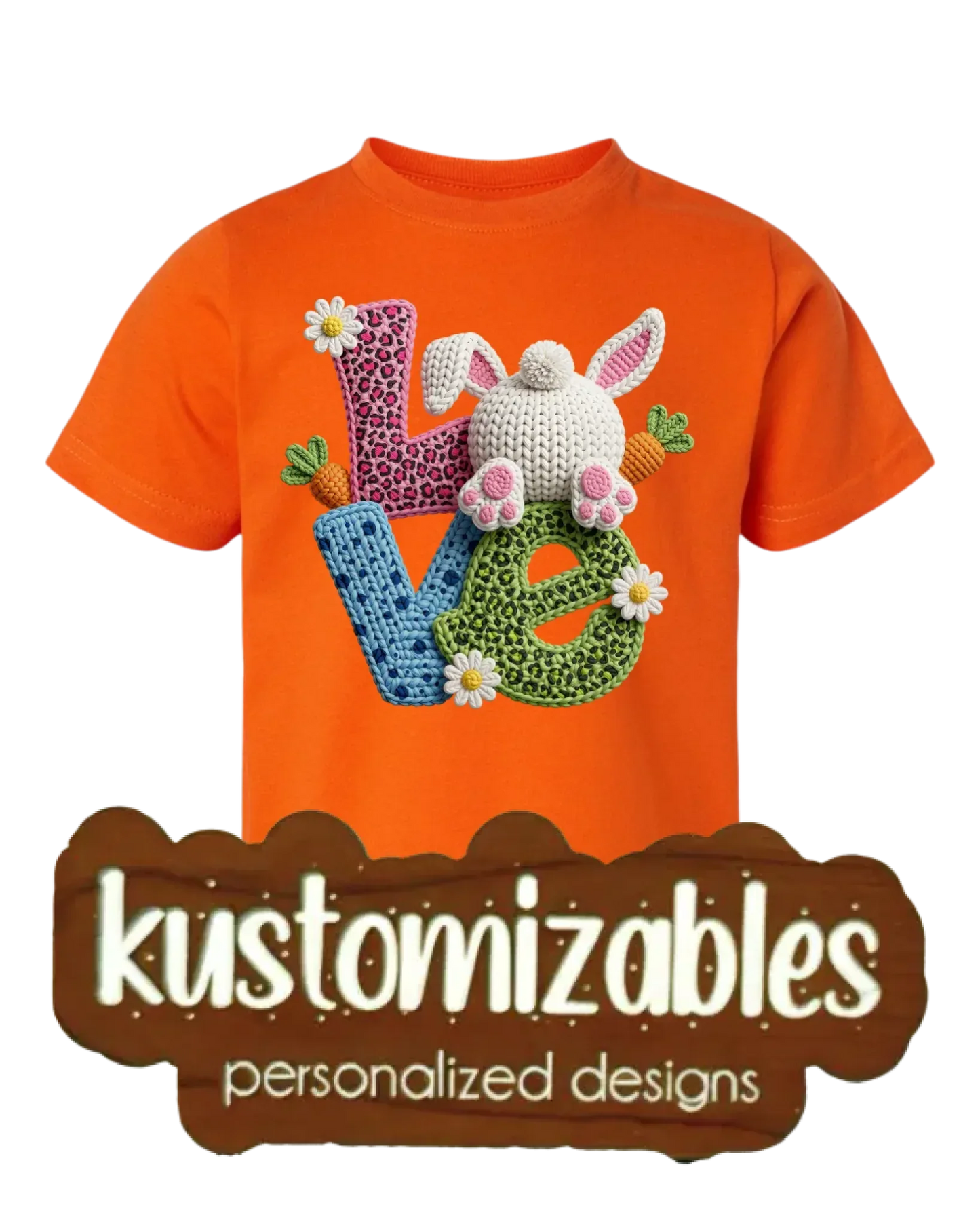 Easter Toddler Tee - DTF - kustomizables