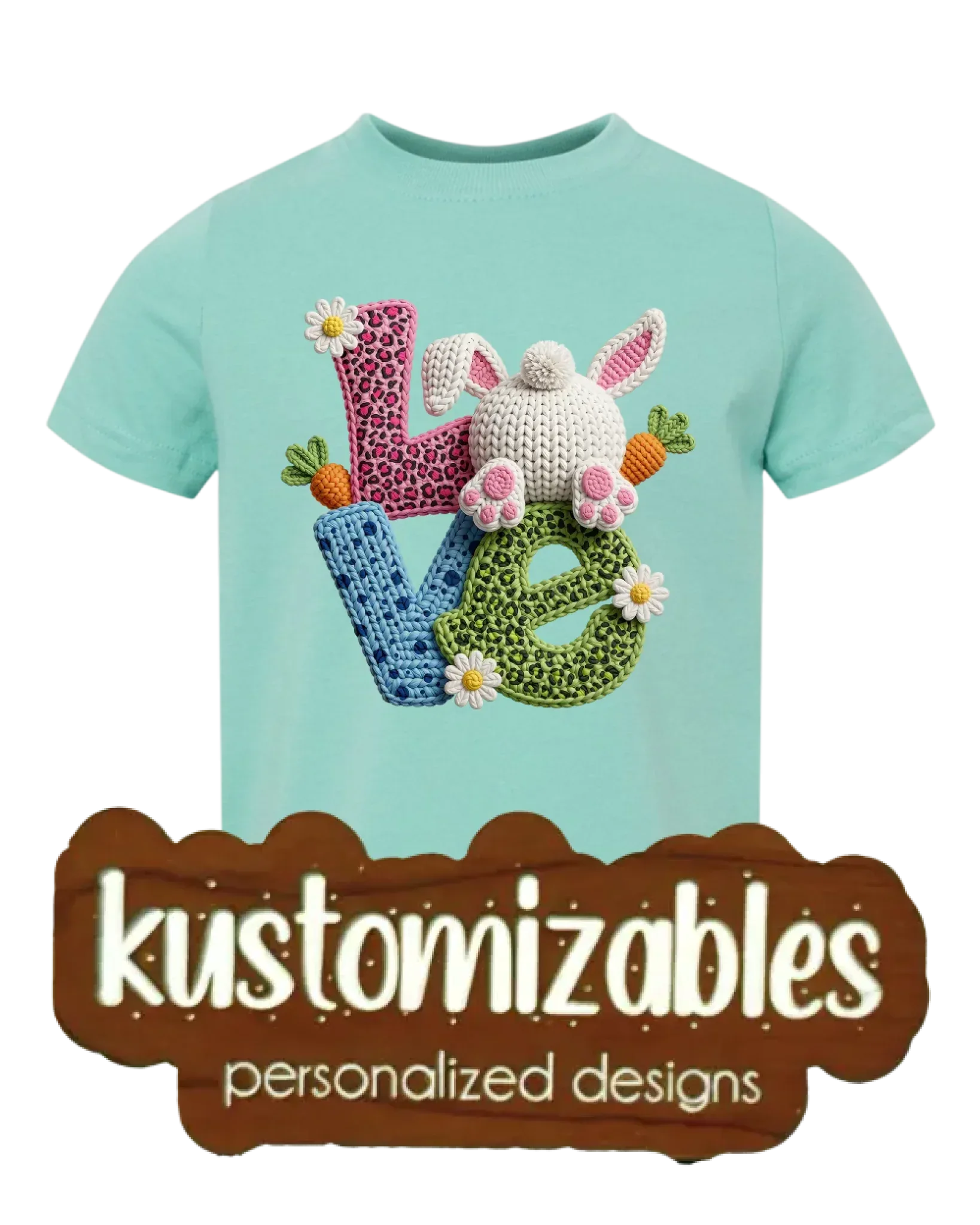 Easter Toddler Tee - DTF - kustomizables