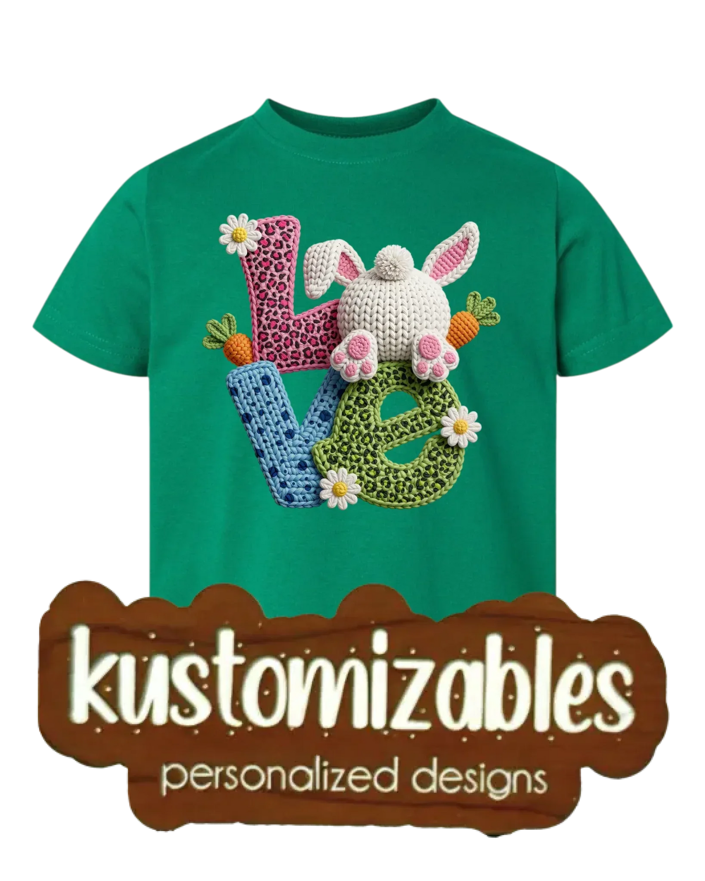 Easter Toddler Tee - DTF - kustomizables