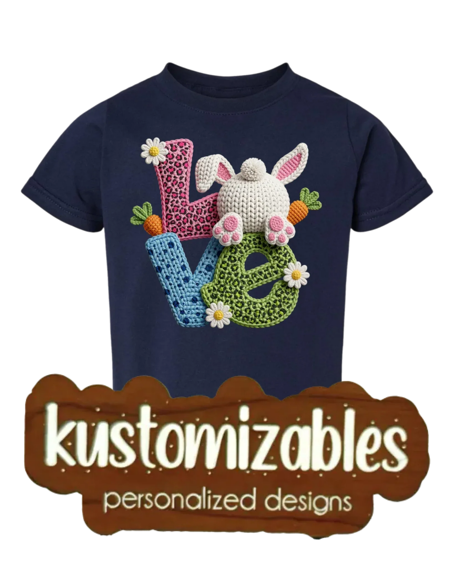 Easter Toddler Tee - DTF - kustomizables