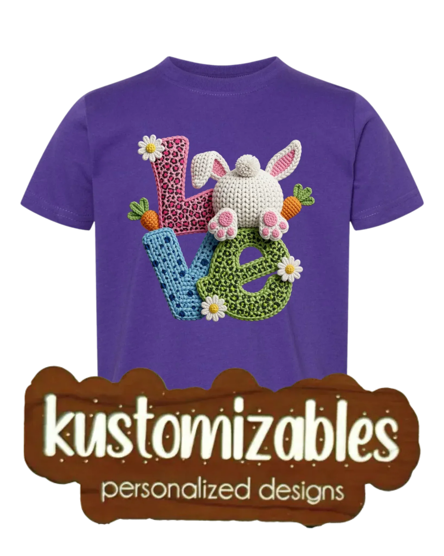 Easter Toddler Tee - DTF - kustomizables