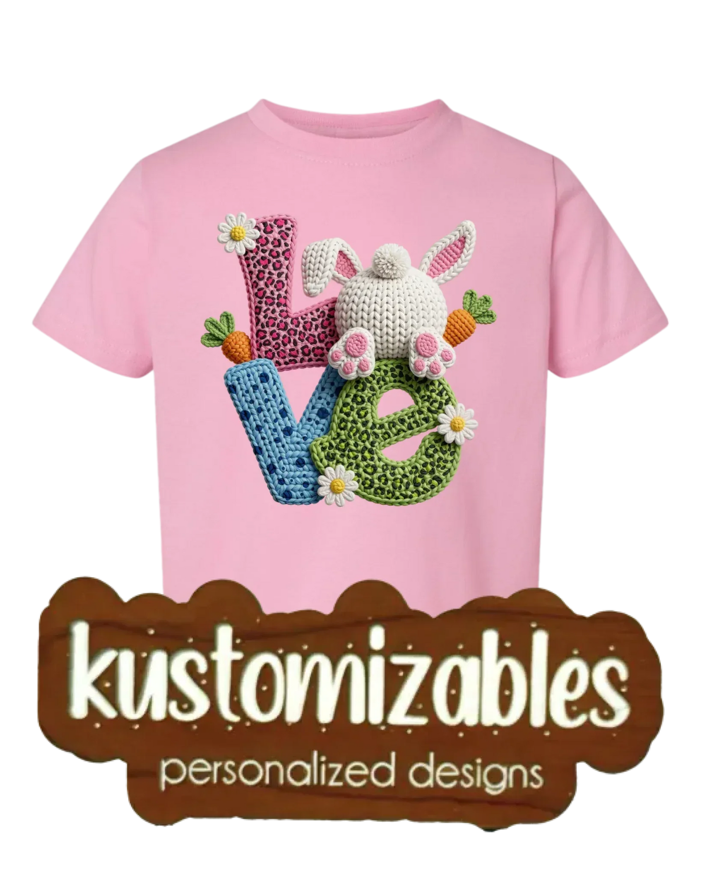 Easter Toddler Tee - DTF - kustomizables