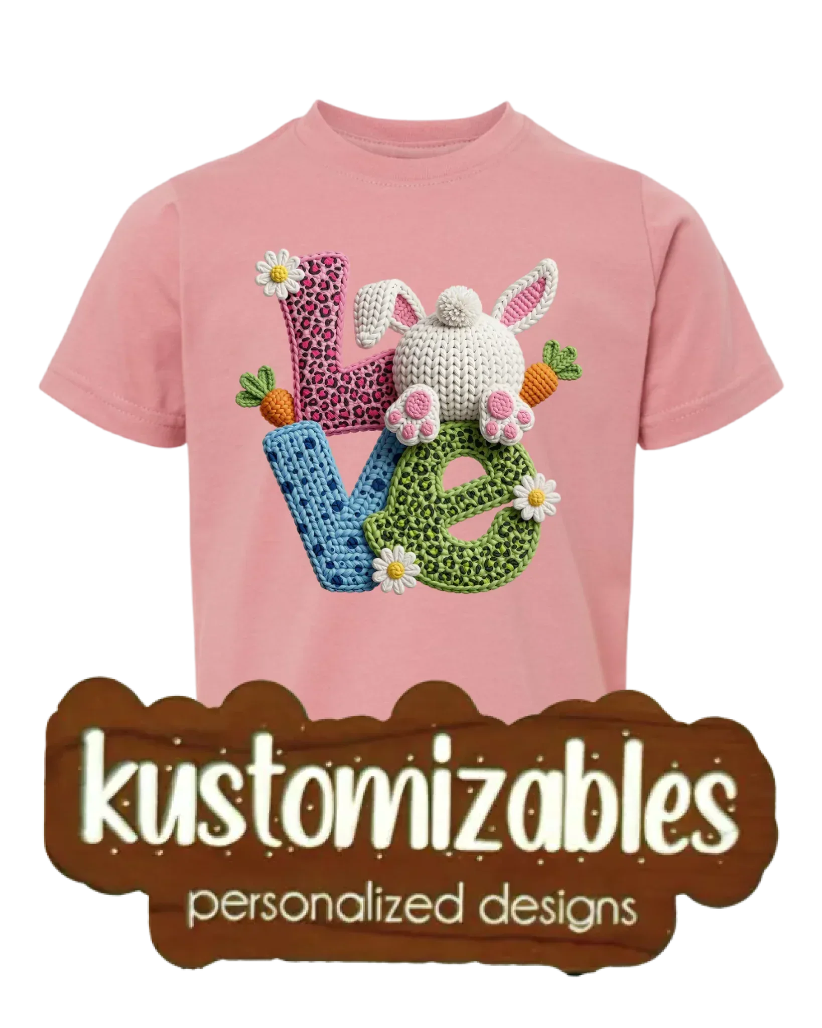 Easter Toddler Tee - DTF - kustomizables