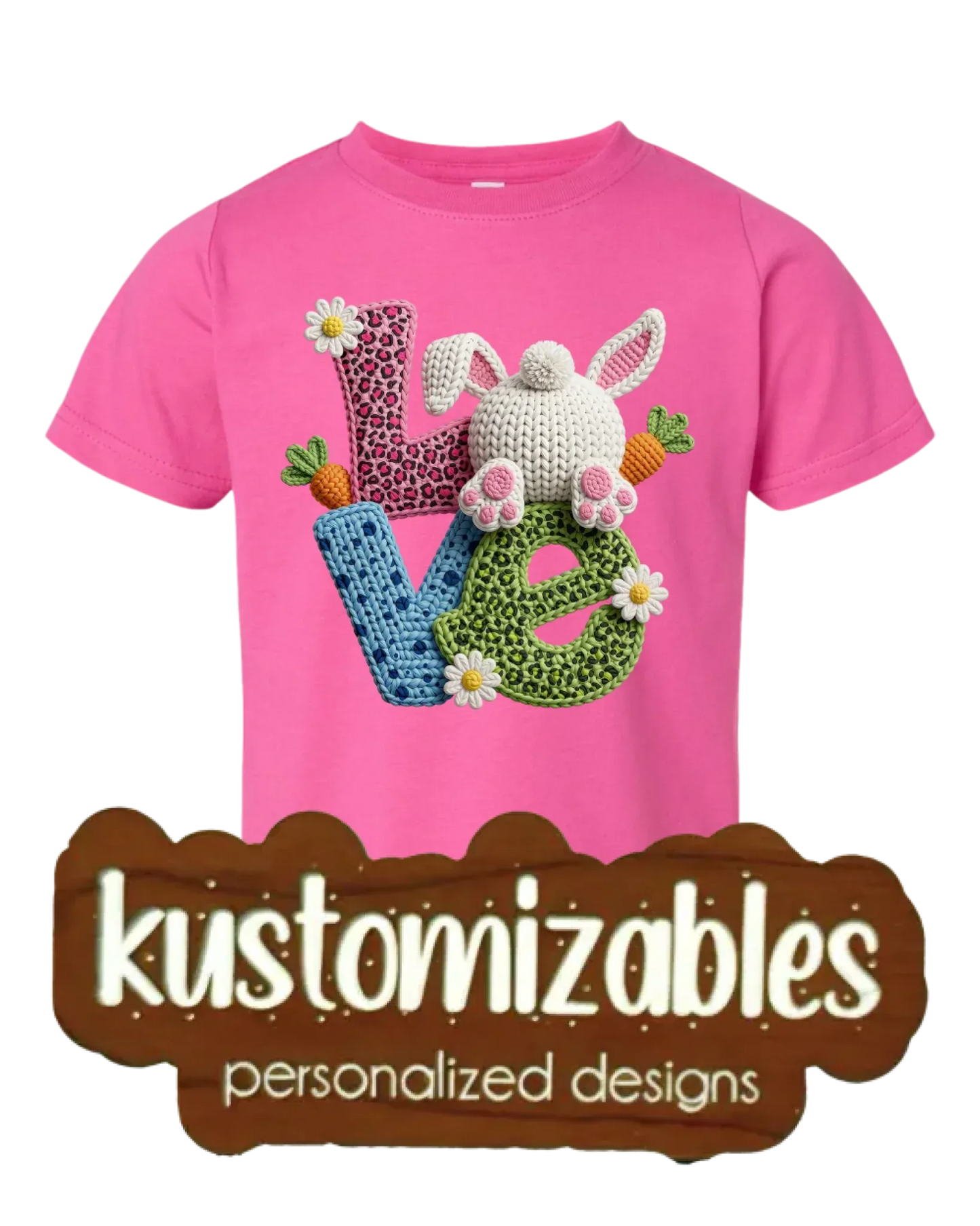 Easter Toddler Tee - DTF - kustomizables