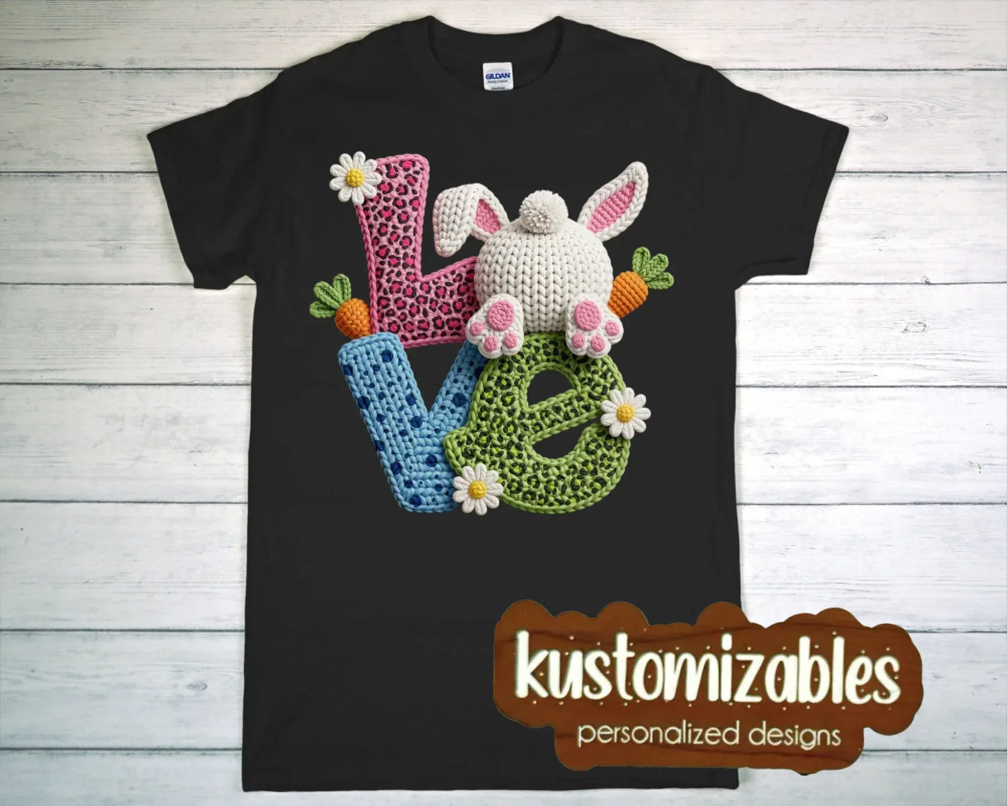 Easter Adult Tee - DTF - kustomizables