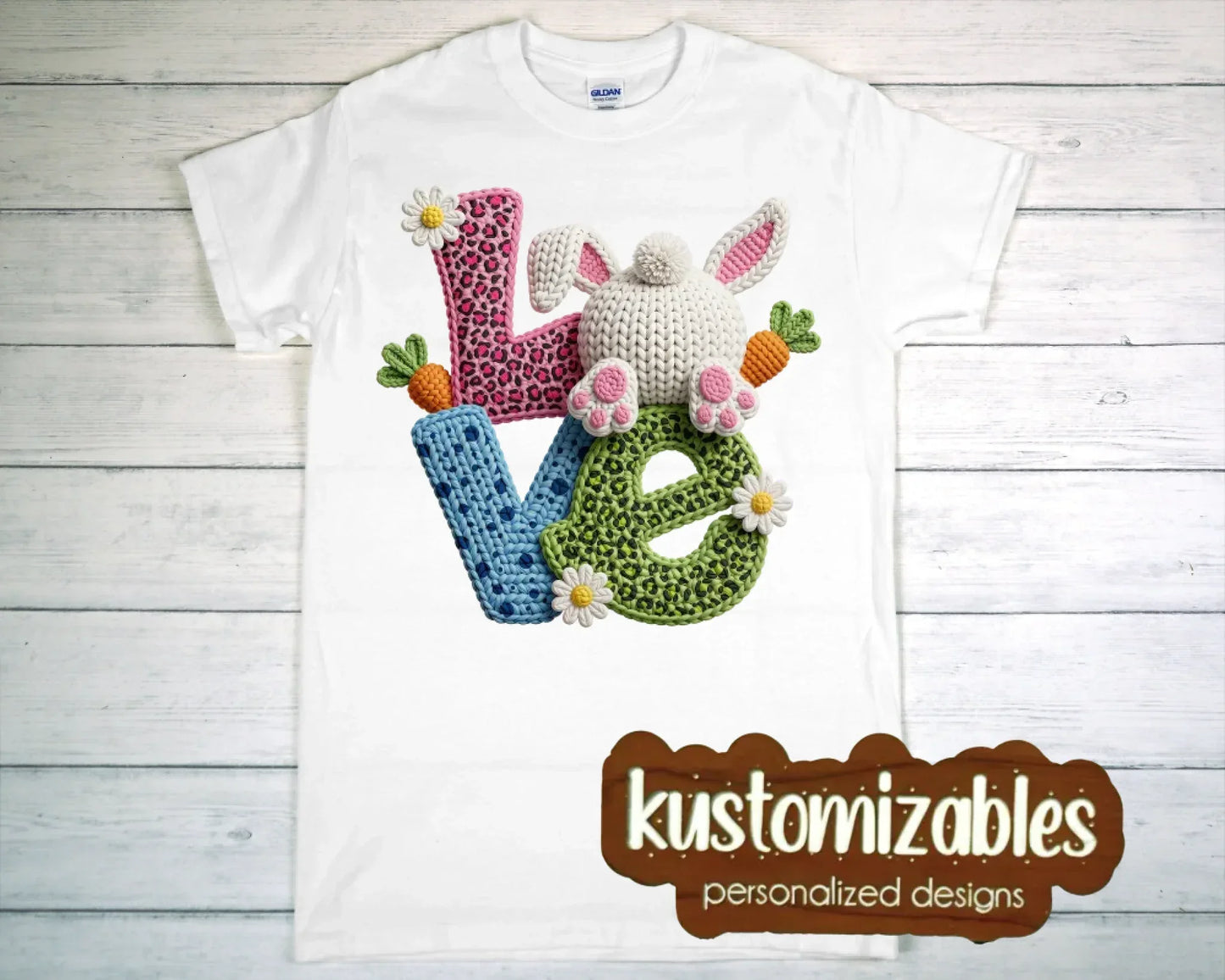 Easter Adult Tee - DTF - kustomizables