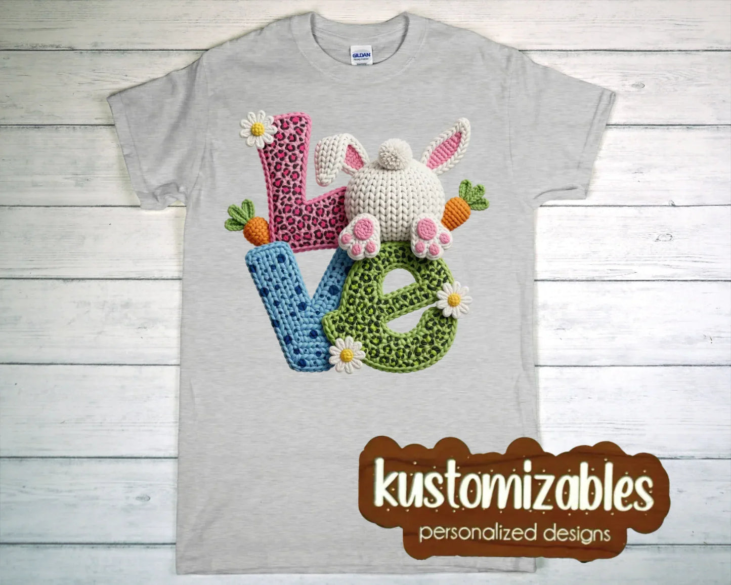 Easter Adult Tee - DTF - kustomizables
