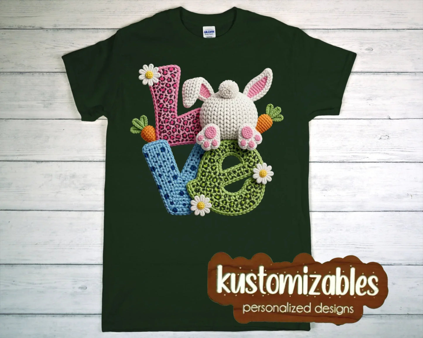 Easter Adult Tee - DTF - kustomizables