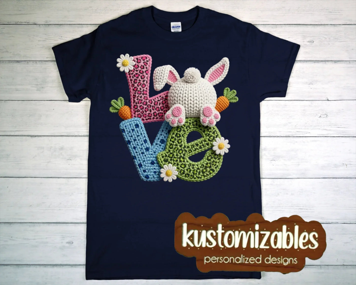 Easter Adult Tee - DTF - kustomizables