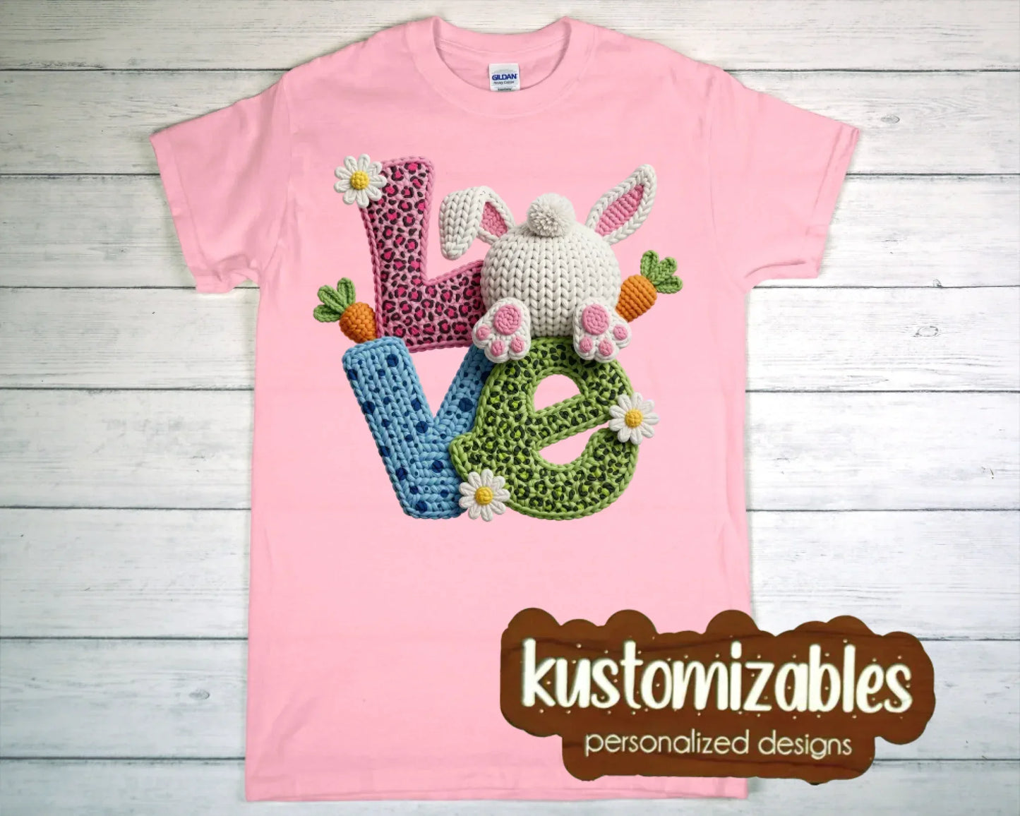 Easter Adult Tee - DTF - kustomizables