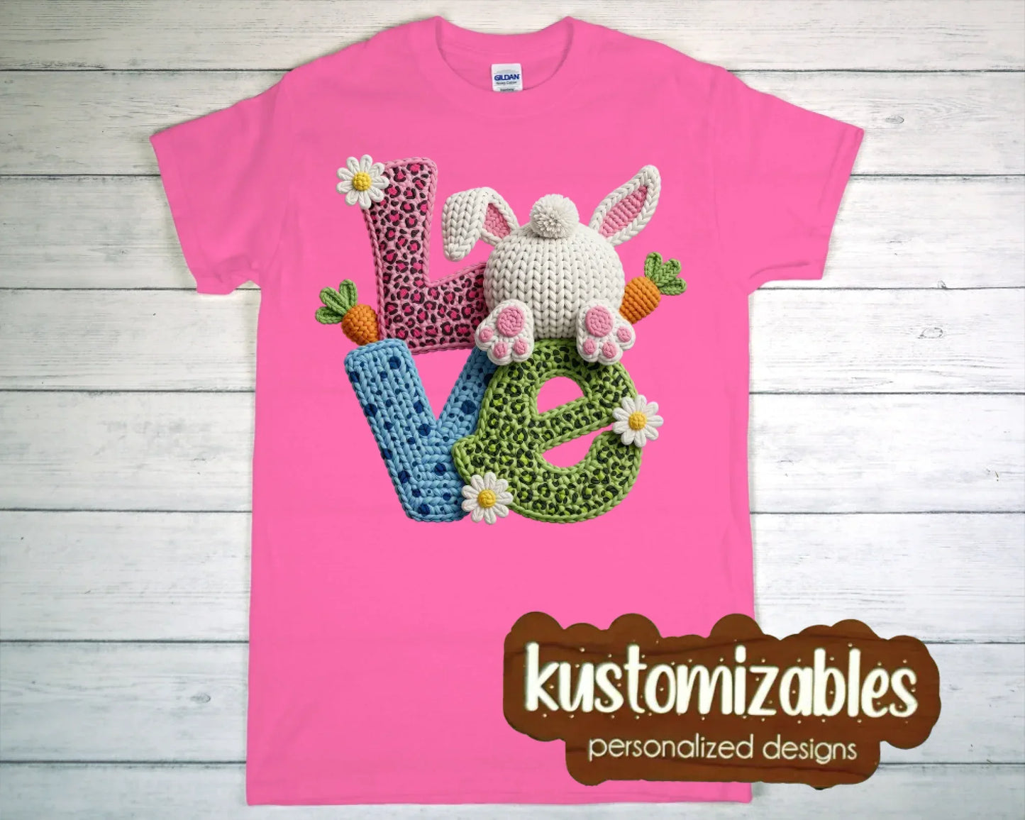 Easter Adult Tee - DTF - kustomizables