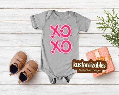 Baby Valentine Onesie - DTF - kustomizables
