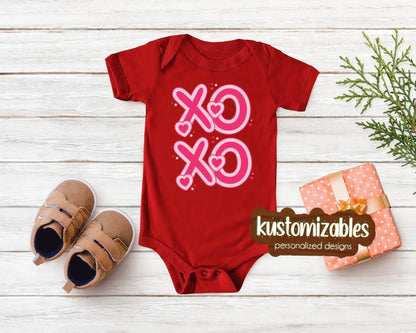 Baby Valentine Onesie - DTF - kustomizables