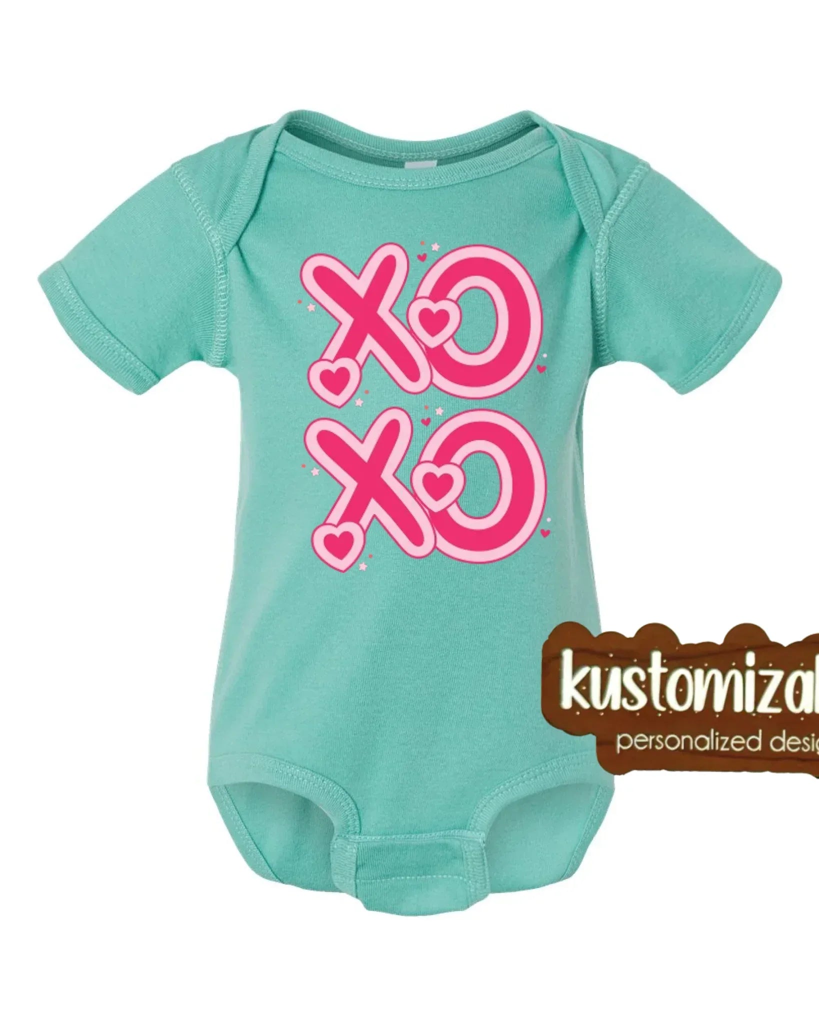Baby Valentine Onesie - DTF - kustomizables