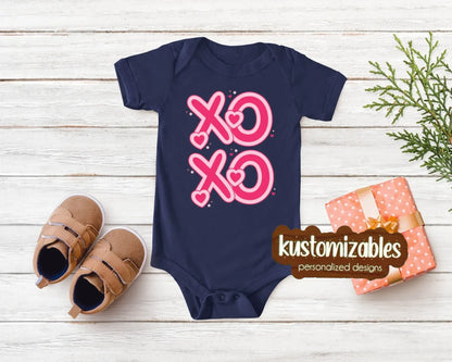 Baby Valentine Onesie - DTF - kustomizables