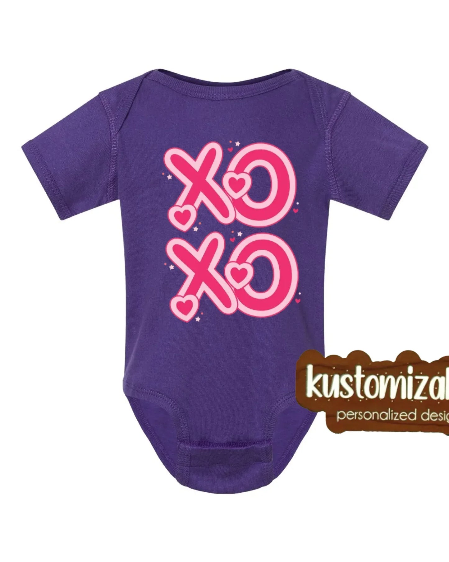 Baby Valentine Onesie - DTF - kustomizables