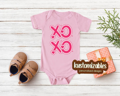 Baby Valentine Onesie - DTF - kustomizables