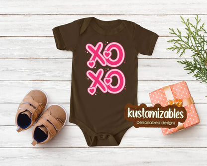 Baby Valentine Onesie - DTF - kustomizables