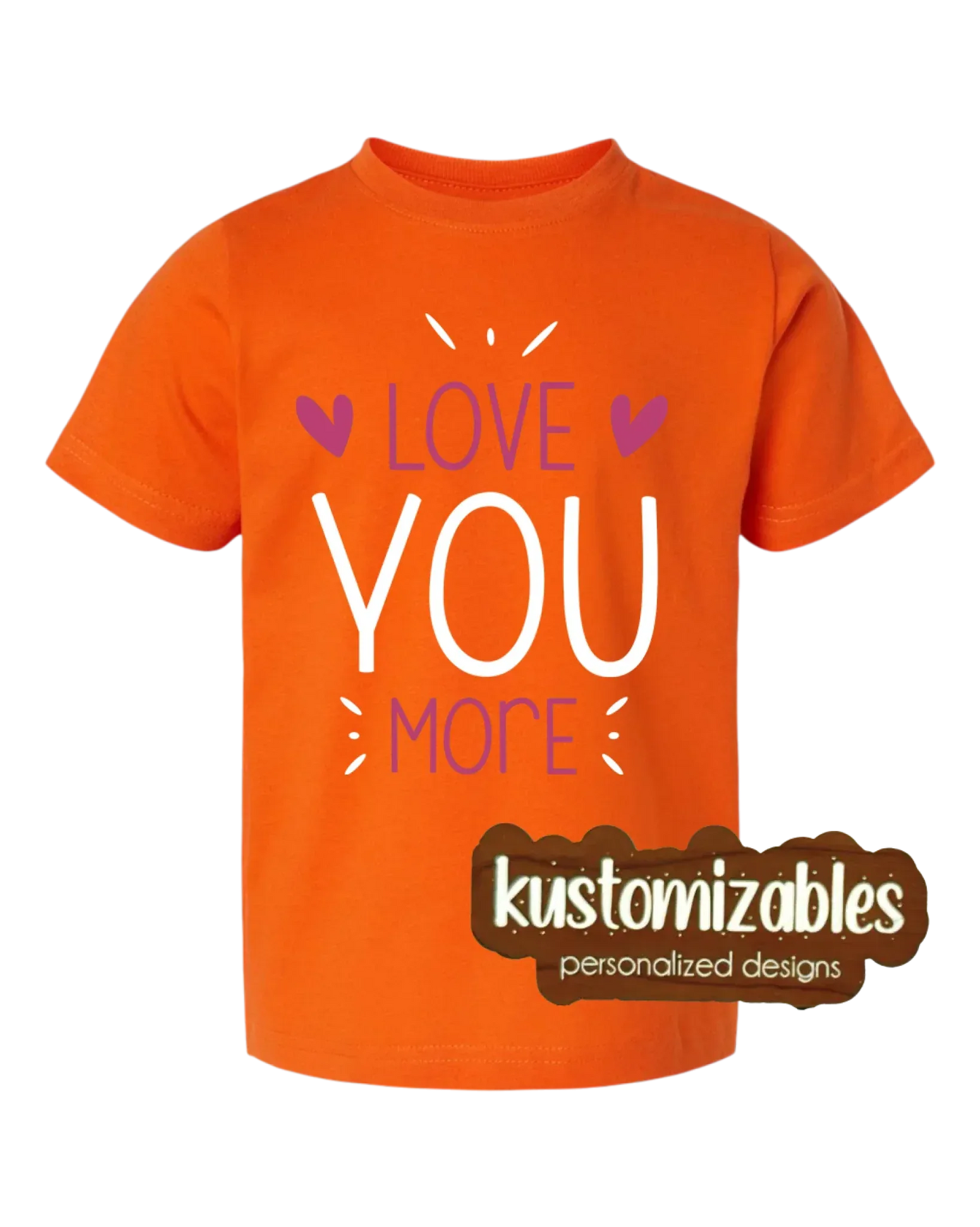 Valentine Toddler Tee - DTF - kustomizables