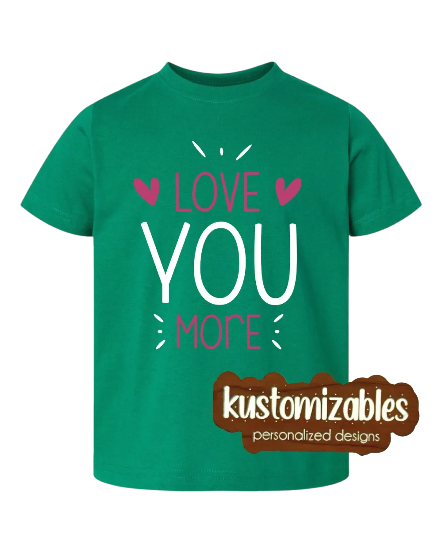 Valentine Toddler Tee - DTF - kustomizables