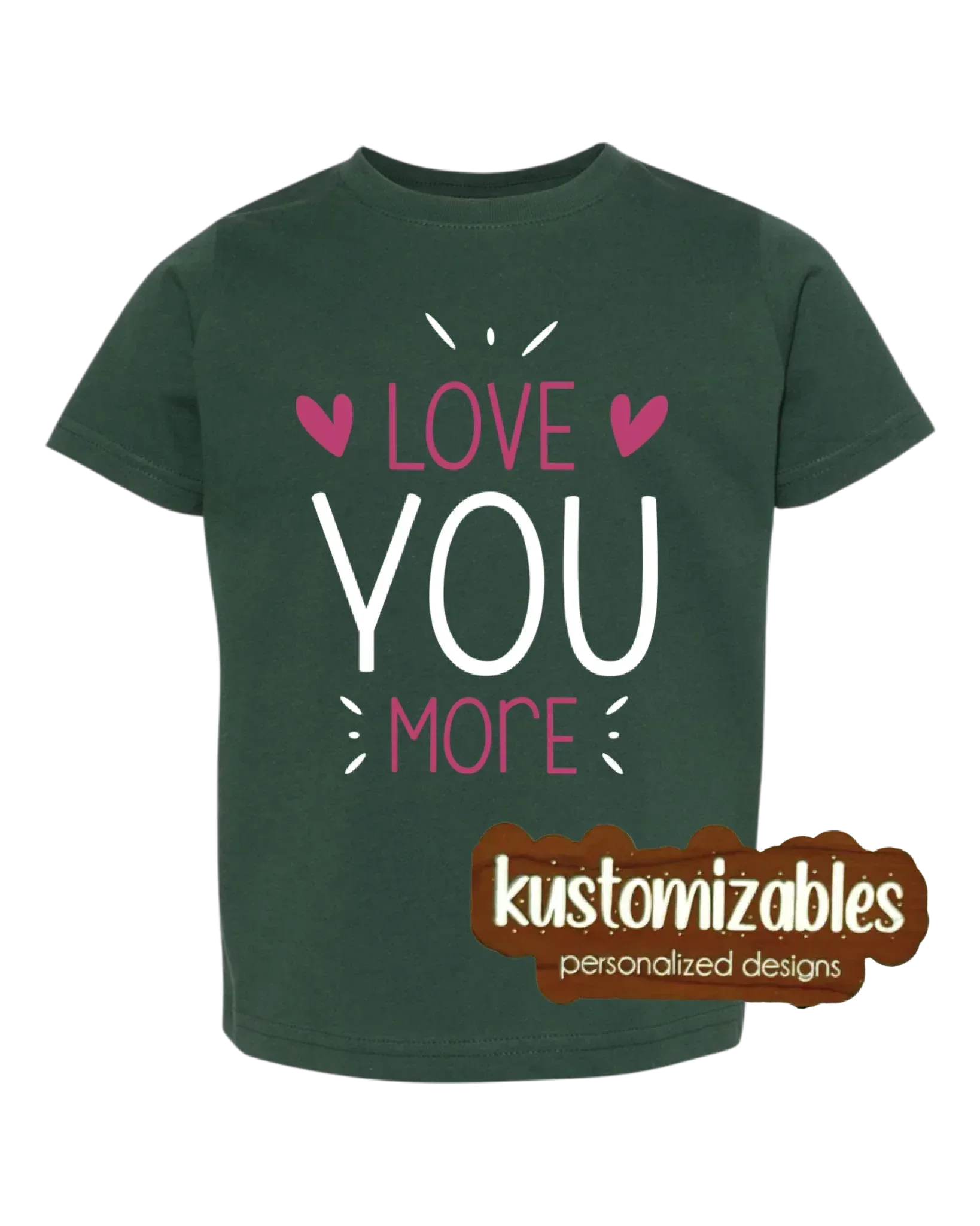 Valentine Toddler Tee - DTF - kustomizables