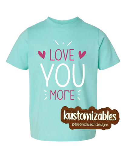 Valentine Toddler Tee - DTF - kustomizables