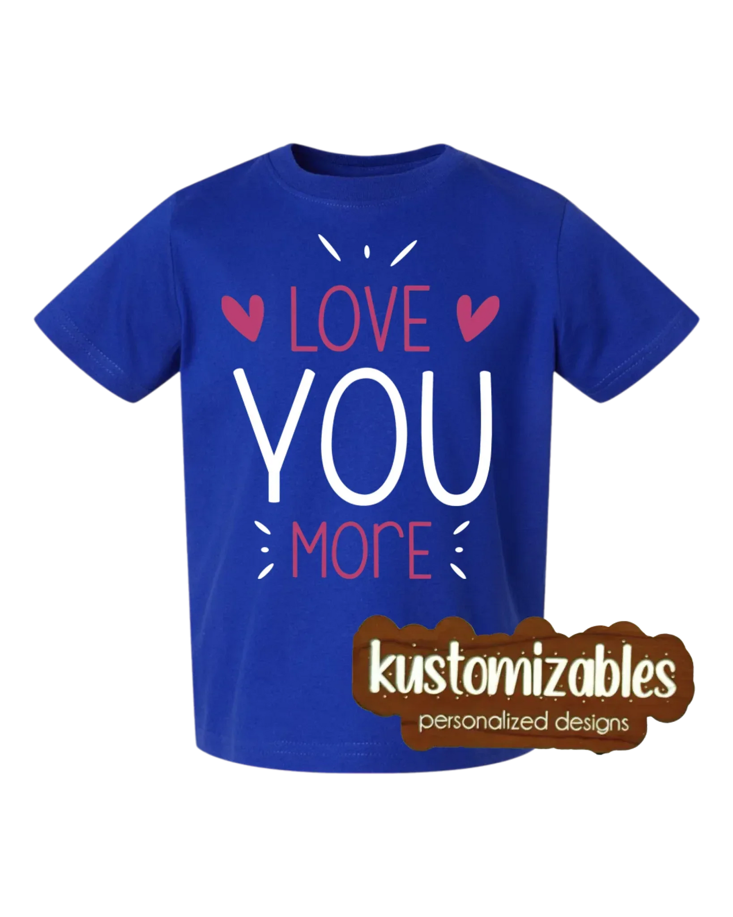 Valentine Toddler Tee - DTF - kustomizables
