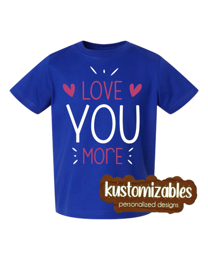 Valentine Toddler Tee - DTF - kustomizables
