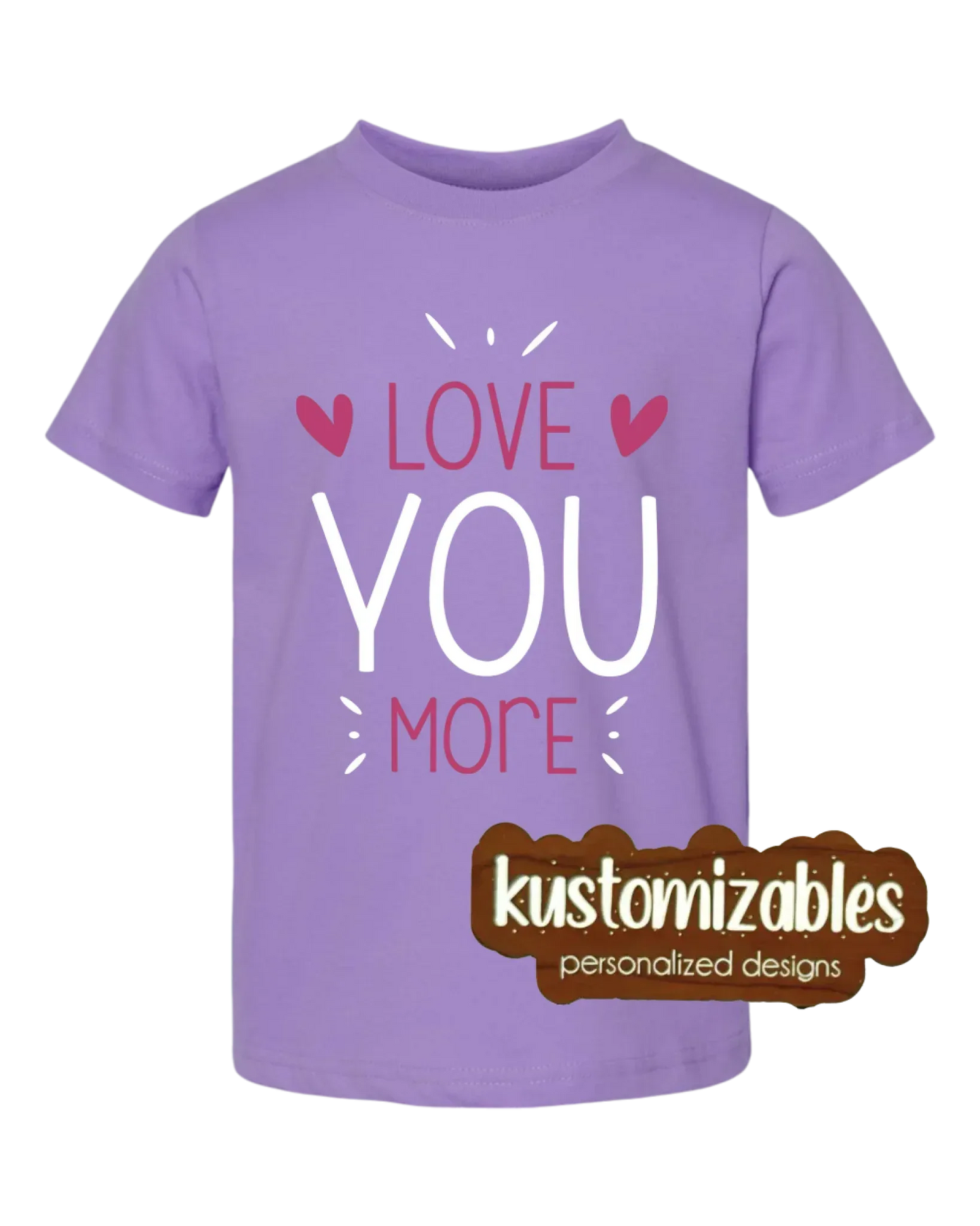 Valentine Toddler Tee - DTF - kustomizables