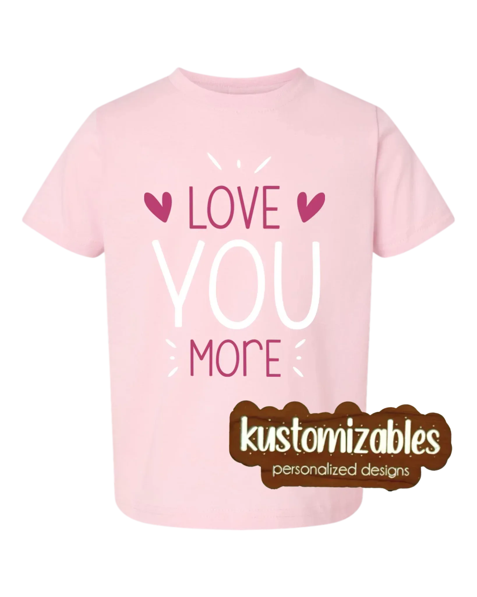 Valentine Toddler Tee - DTF - kustomizables