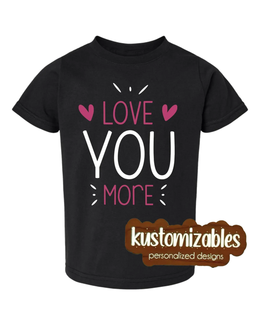 Valentine Toddler Tee - DTF - kustomizables