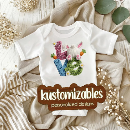 Baby Easter Onesie - DTF - kustomizables