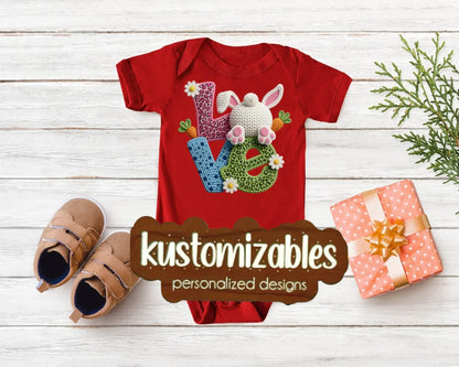 Baby Easter Onesie - DTF - kustomizables