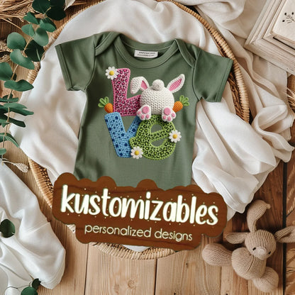 Baby Easter Onesie - DTF - kustomizables