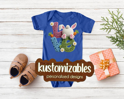 Baby Easter Onesie - DTF - kustomizables