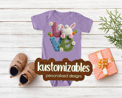 Baby Easter Onesie - DTF - kustomizables