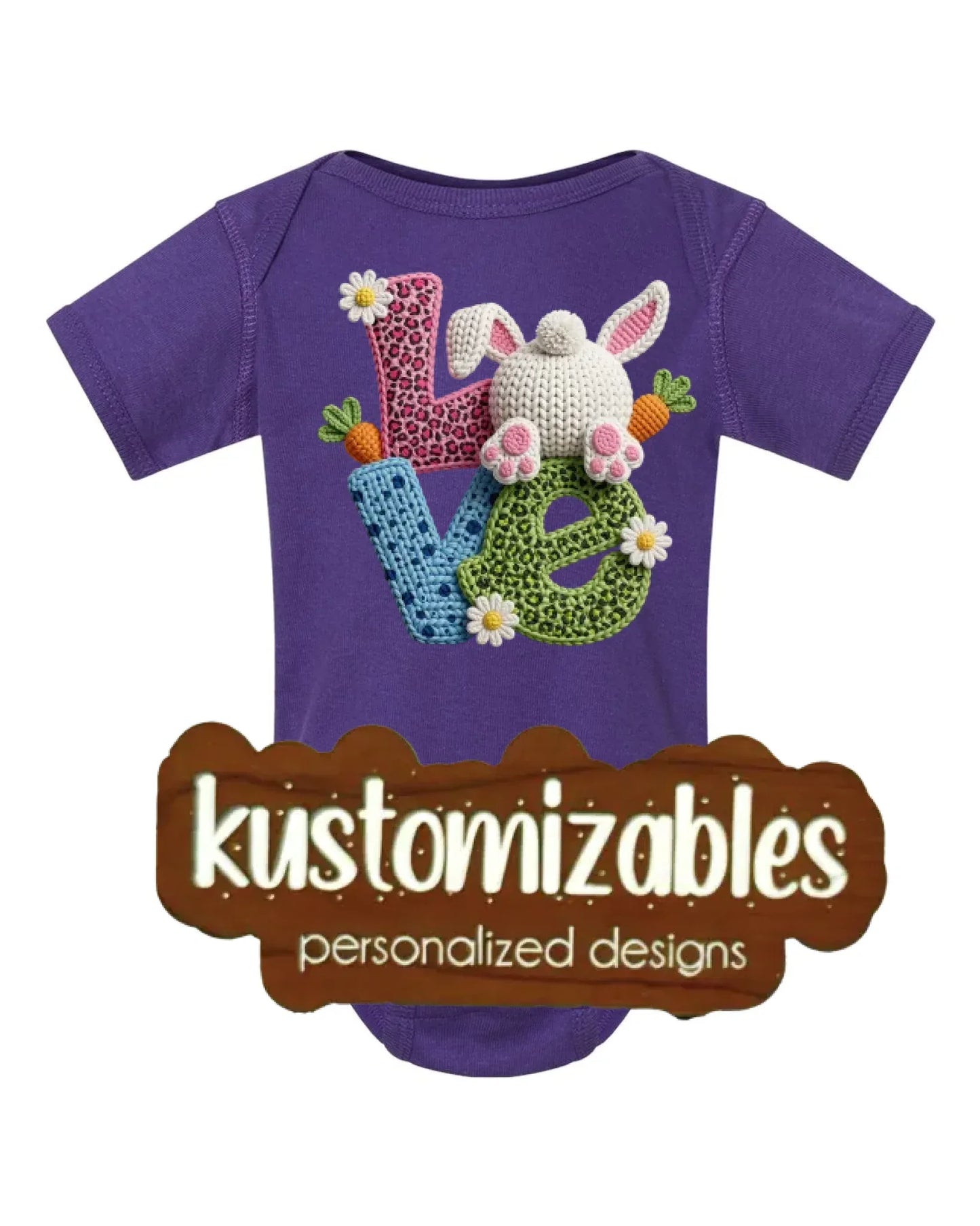Baby Easter Onesie - DTF - kustomizables