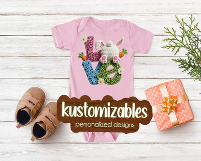 Baby Easter Onesie - DTF - kustomizables