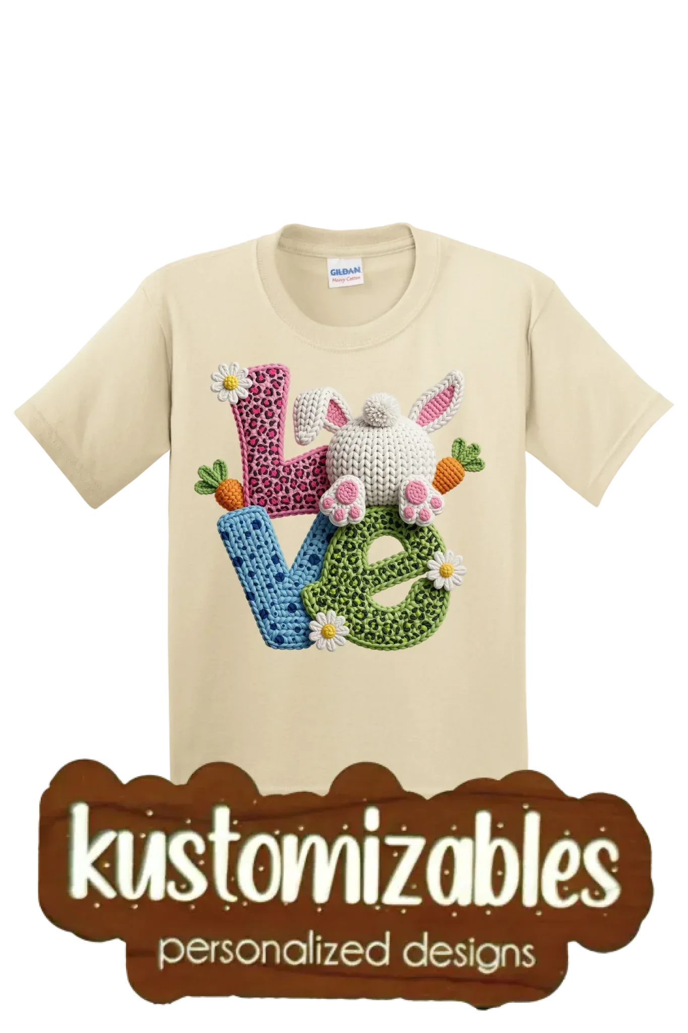 Easter Youth T-Shirt - DTF - kustomizables